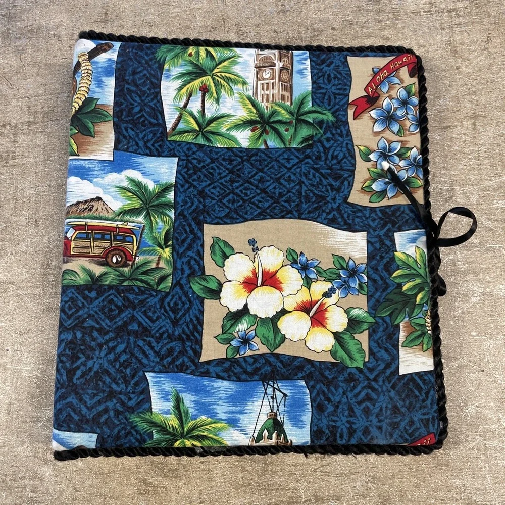 Beachy Fabric Photo Album‎ Binder Hawaiian
